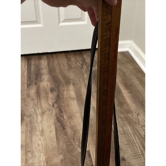 Y2K Vtg Coach Bellini Mini Black Leather Crossbody Camera Purse Bag - Picture 9 of 11